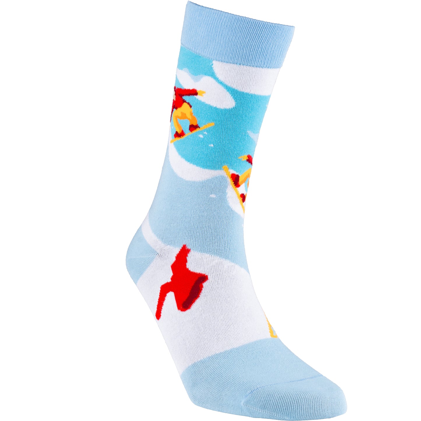 Snowboarding Natural Bamboo Knit Socks