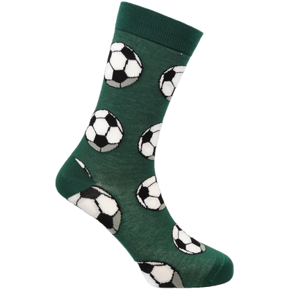 Soccerballs Natural Bamboo Knit Socks
