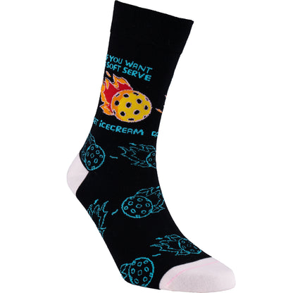 Soft Serve Natural Bamboo Knit Socks