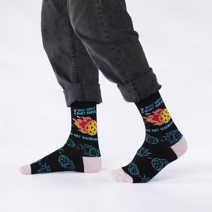 Soft Serve Natural Bamboo Knit Socks