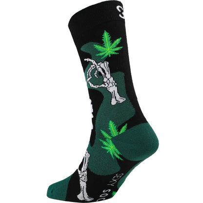Spliffster Natural Bamboo Knit Socks
