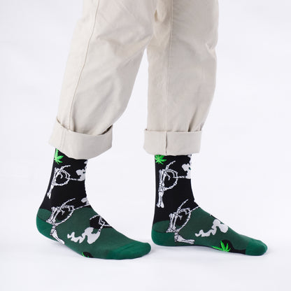 Spliffster Natural Bamboo Knit Socks