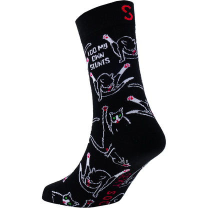 Stunt Man Natural Bamboo Knit Socks