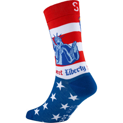 Sweet Liberty Natural Bamboo Knit Socks