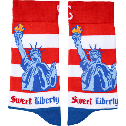 Sweet Liberty Natural Bamboo Knit Socks