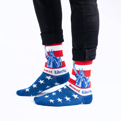 Sweet Liberty Natural Bamboo Knit Socks