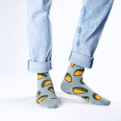 Tacos Bamboo Crew Socks