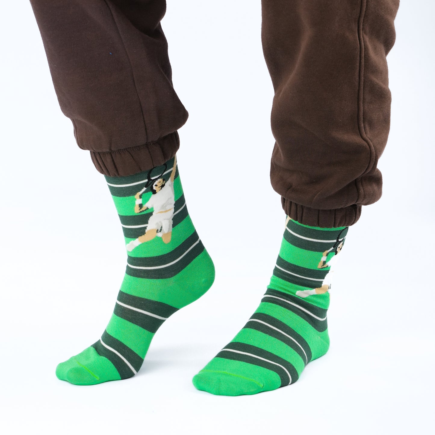 Tennis Natural Bamboo Knit Socks