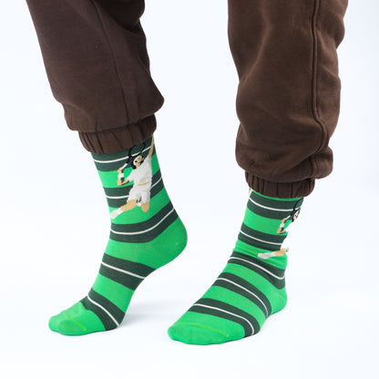 Tennis Natural Bamboo Knit Socks