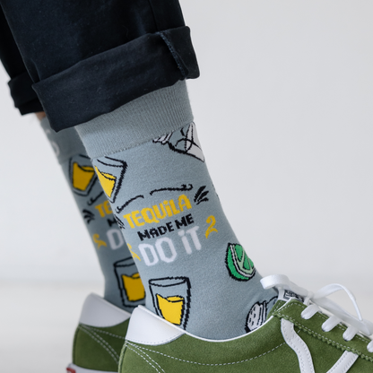 Tequila Did It Natural Bamboo Knit Socks