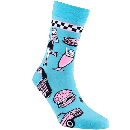 The Diner Natural Bamboo Knit Socks
