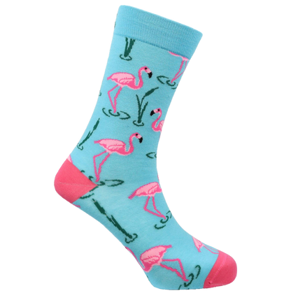 Tropical Wader Natural Bamboo Knit Socks