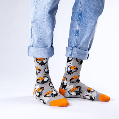 Tropical Toucan Bamboo Socks