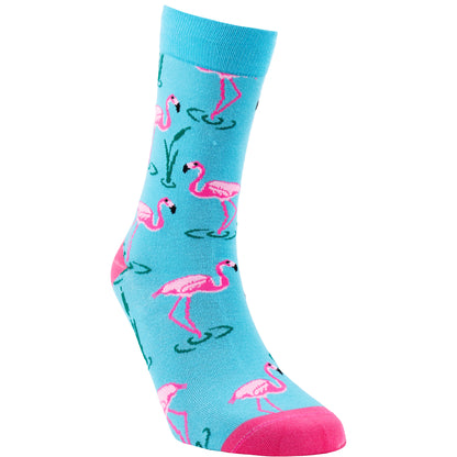Tropical Wader Natural Bamboo Knit Socks