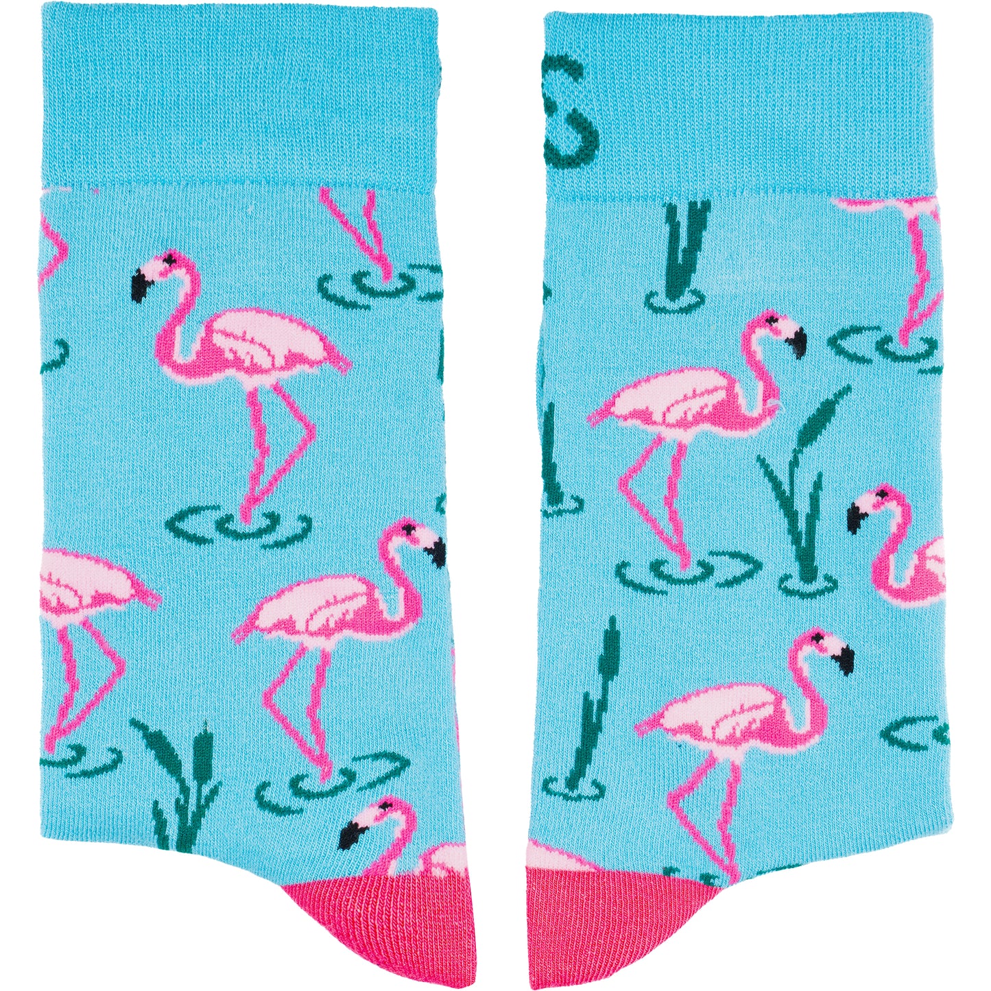 Tropical Wader Natural Bamboo Knit Socks