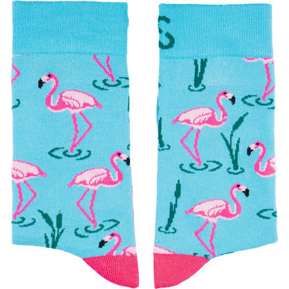 Tropical Wader Natural Bamboo Knit Socks