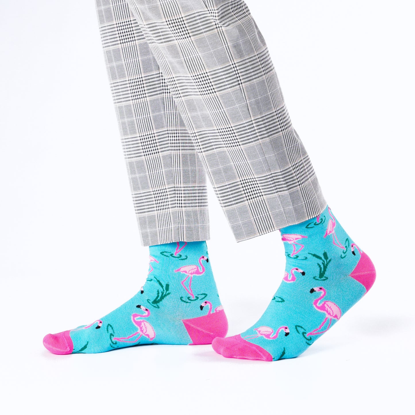Tropical Wader Natural Bamboo Knit Socks
