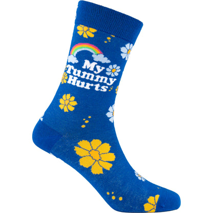 Tummy Hurts Bamboo Crew Socks