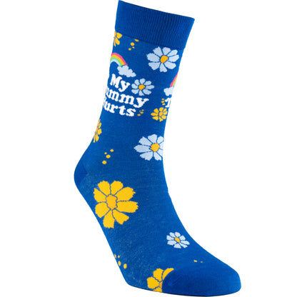 Tummy Hurts Bamboo Crew Socks