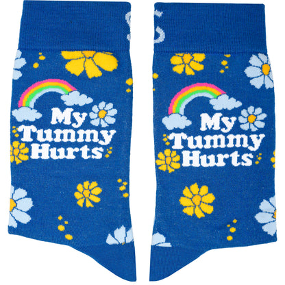 Tummy Hurts Bamboo Crew Socks