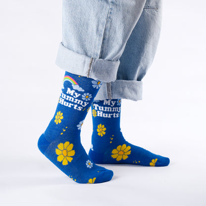 Tummy Hurts Bamboo Crew Socks