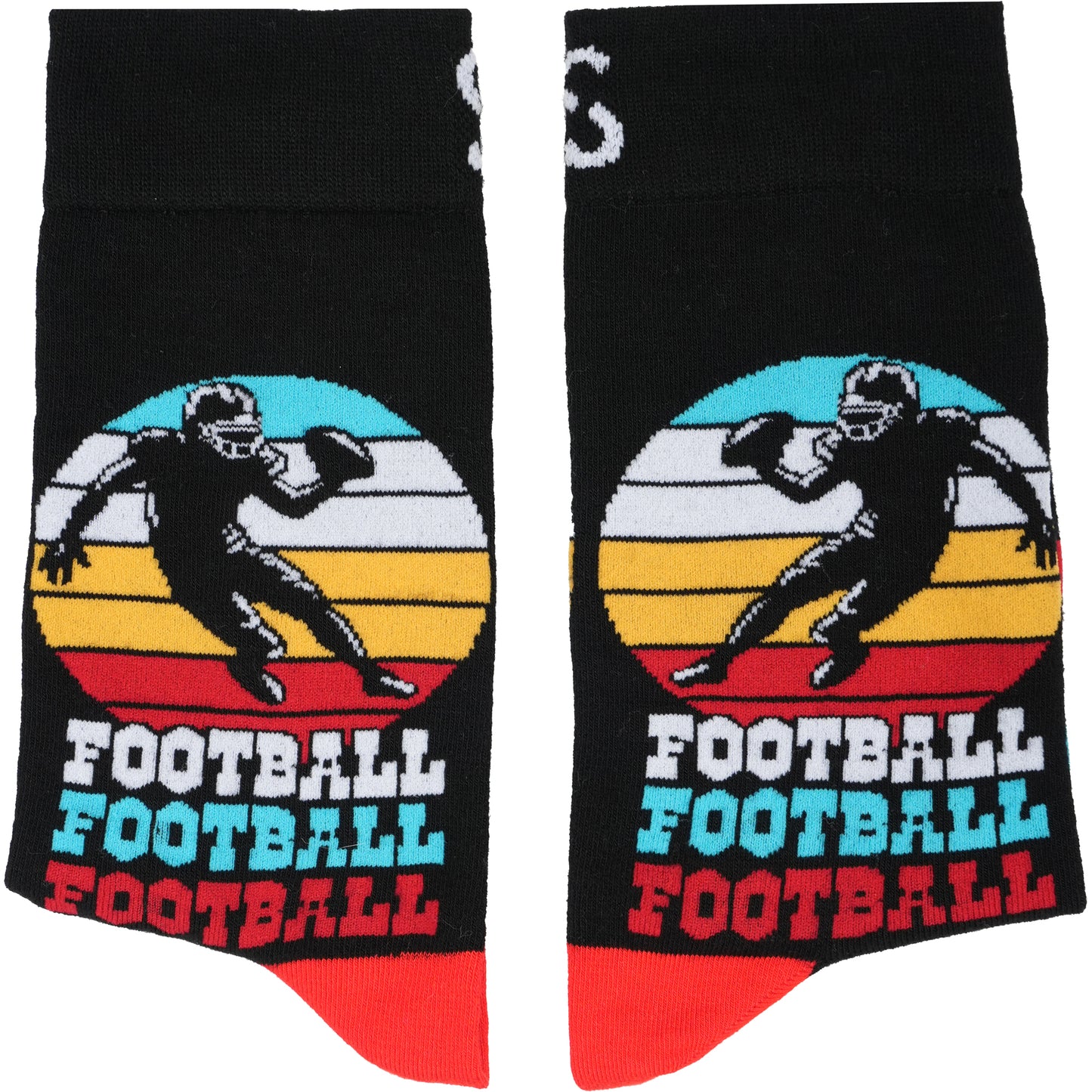 USA Football Natural Bamboo Knit Socks