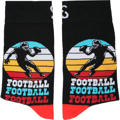 USA Football Natural Bamboo Knit Socks