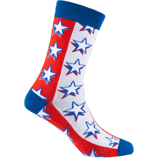 USA Stripes Natural Bamboo Knit Socks
