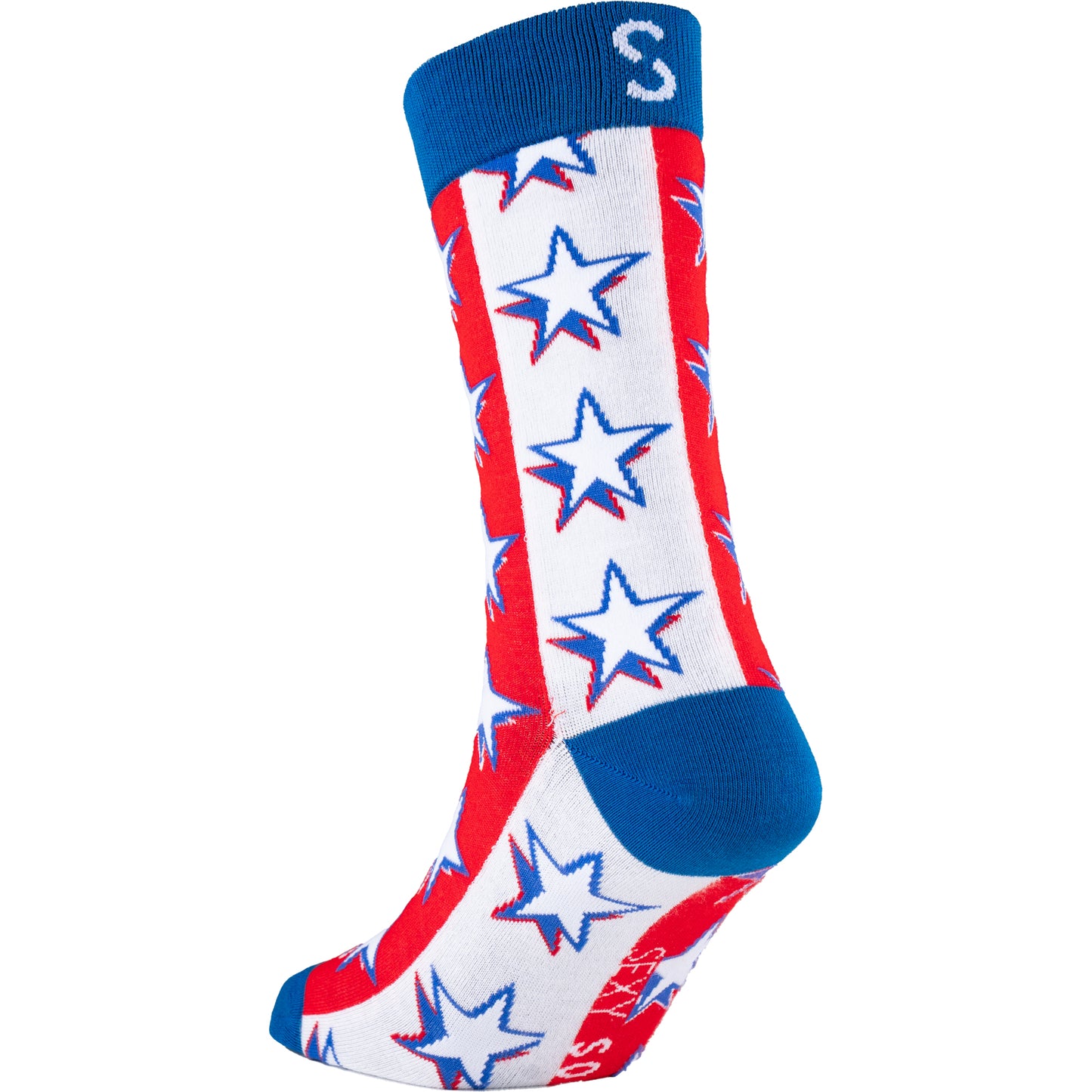 USA Stripes Natural Bamboo Knit Socks