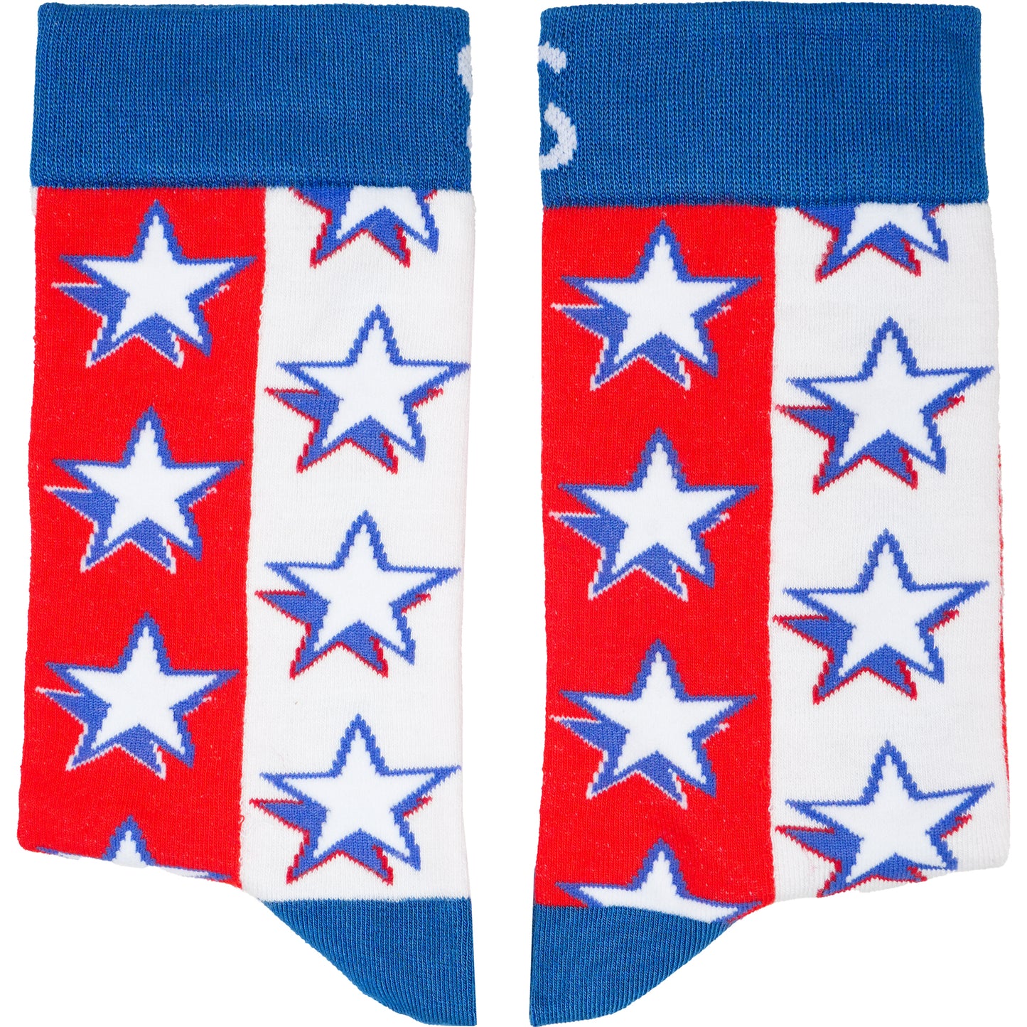 USA Stripes Natural Bamboo Knit Socks