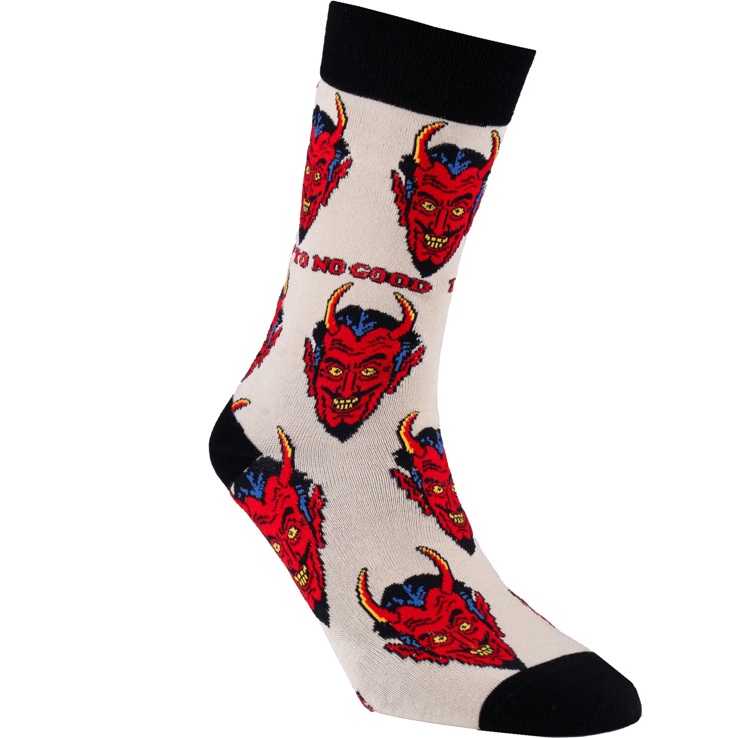 Up To No Good Natural Bamboo Knit Socks