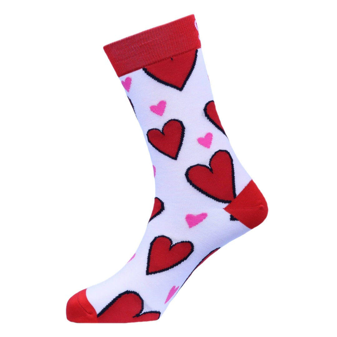 V-Day Natural Bamboo Knit Socks