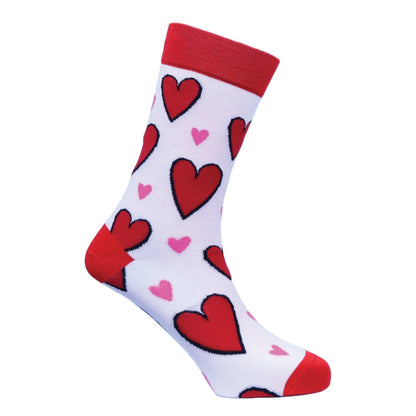 V-Day Natural Bamboo Knit Socks