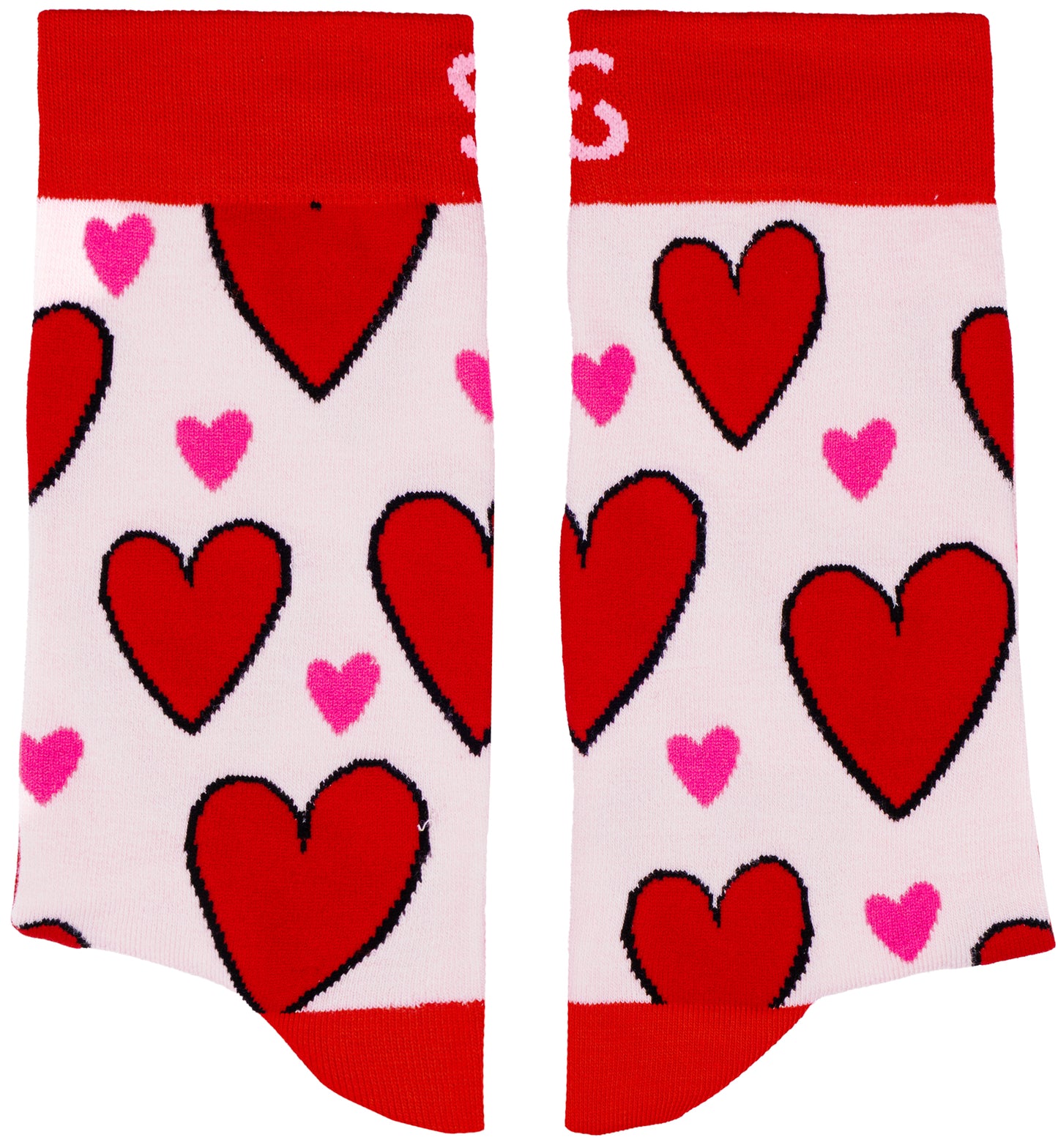 V-Day Natural Bamboo Knit Socks