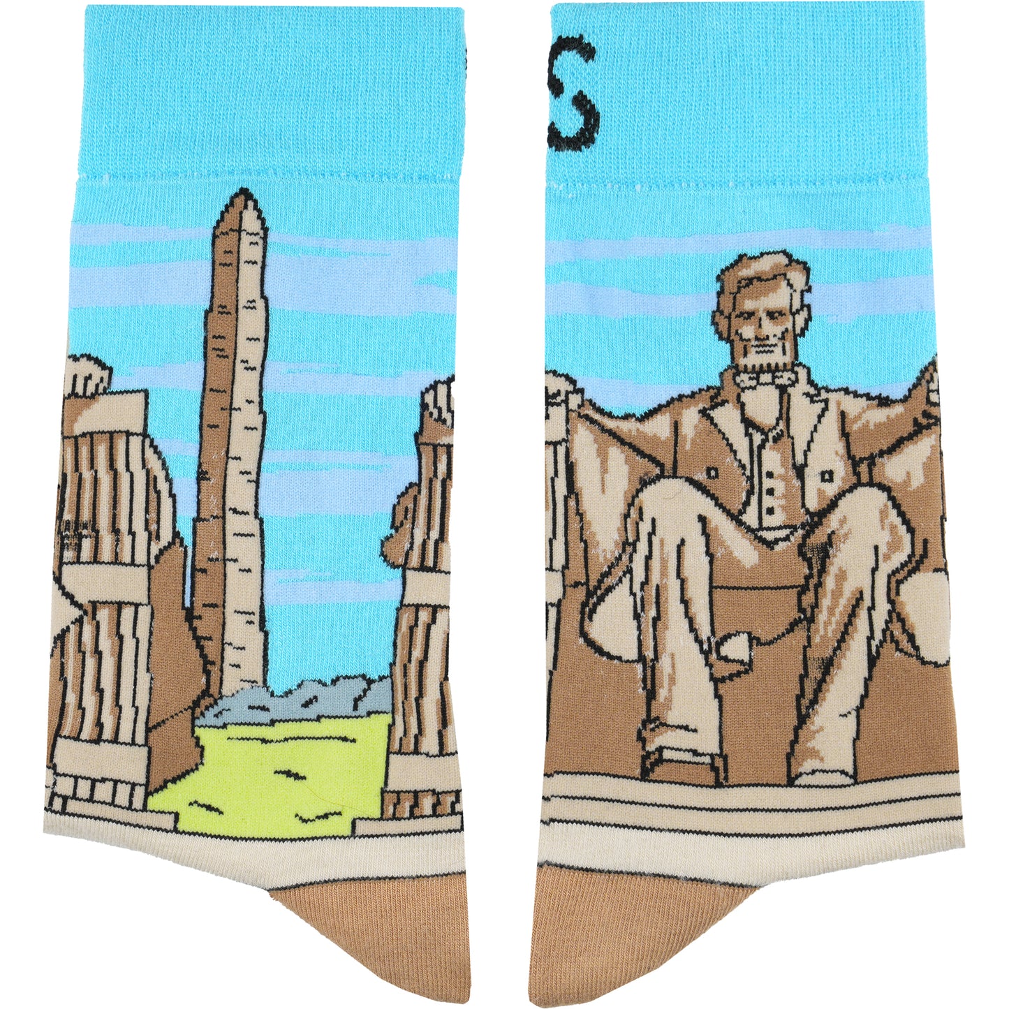 Washington DC Landmark Bamboo City Socks
