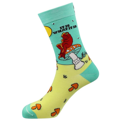 What It Is Natural Bamboo Knit Socks