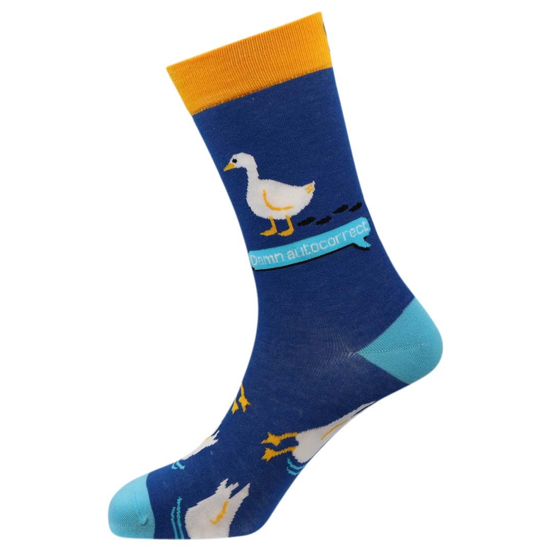 What The Duck Natural Bamboo Knit Socks