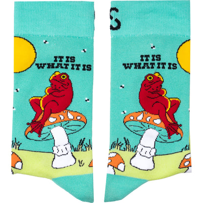What It Is Natural Bamboo Knit Socks