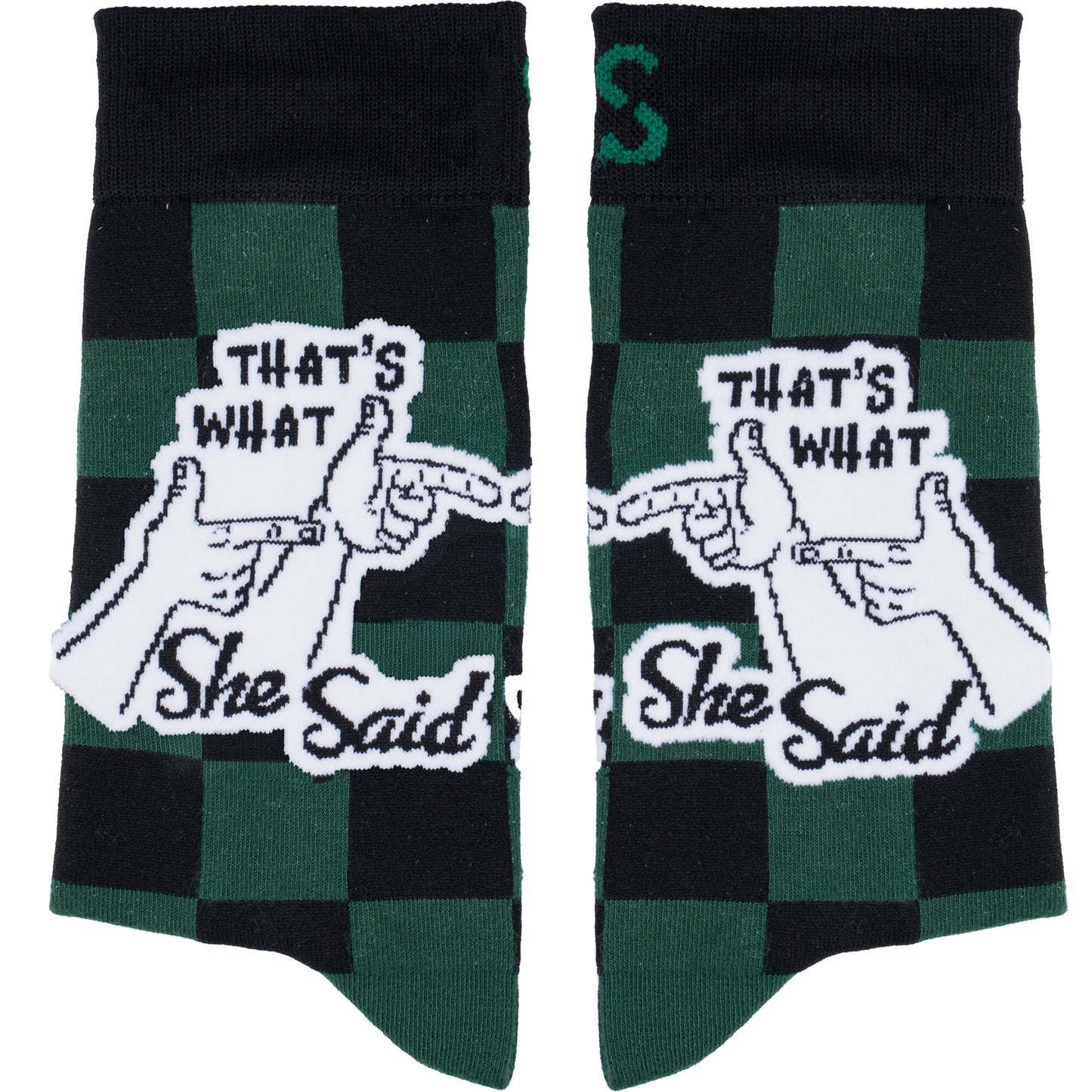 What She Said Natural Bamboo Knit Socks