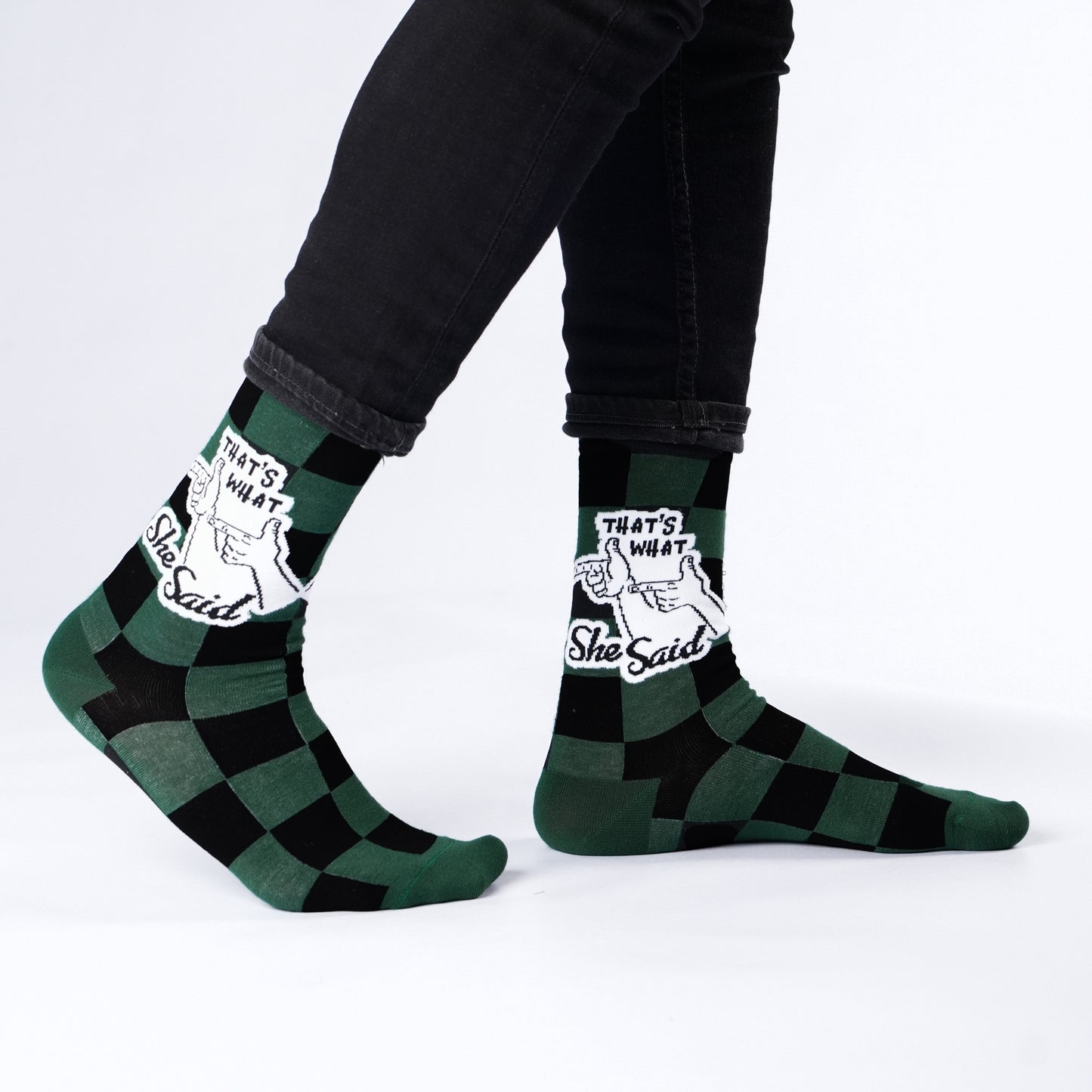 What She Said Natural Bamboo Knit Socks