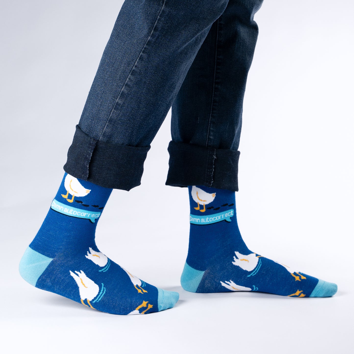 What The Duck Natural Bamboo Knit Socks