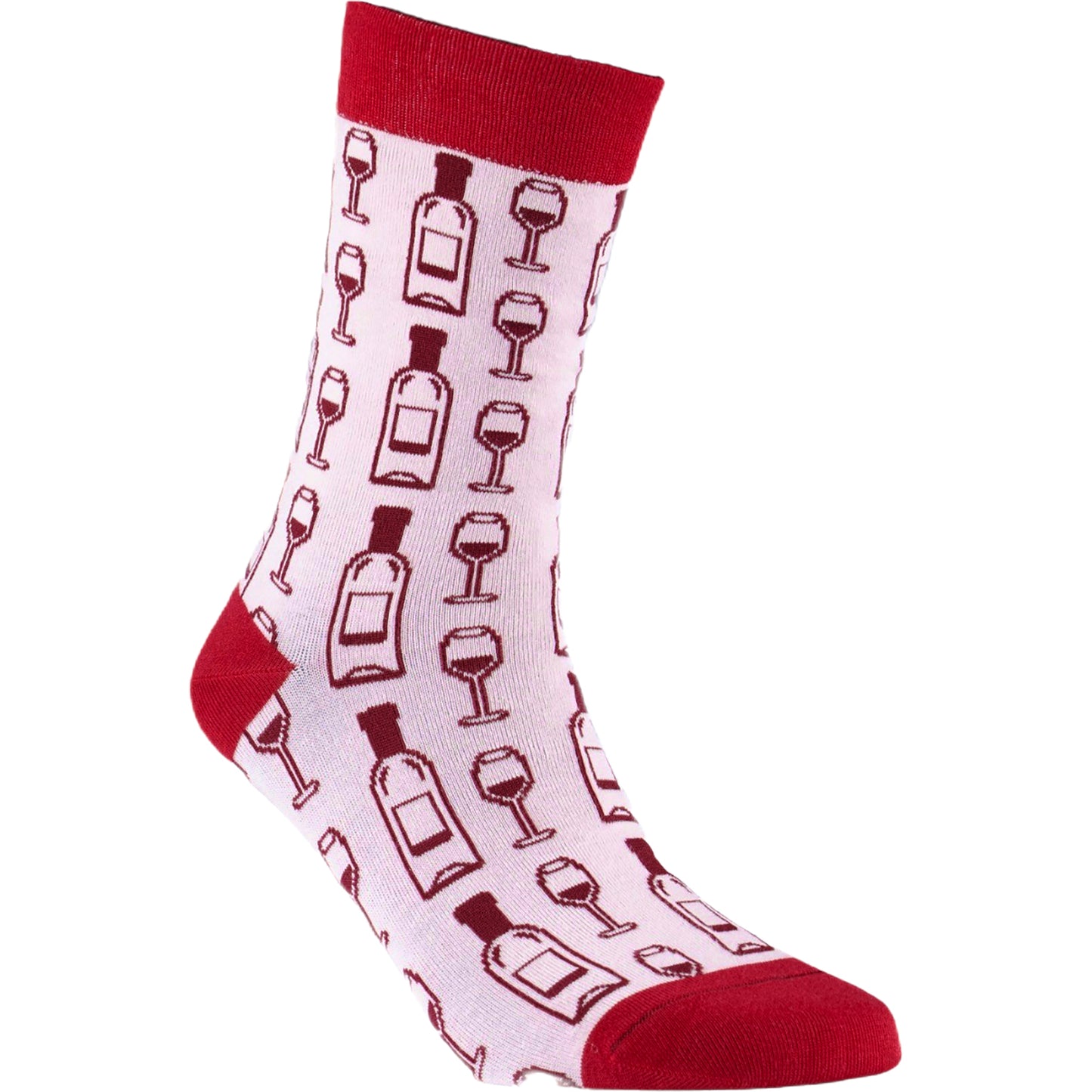 Wine o'clock Natural Bamboo Knit Socks