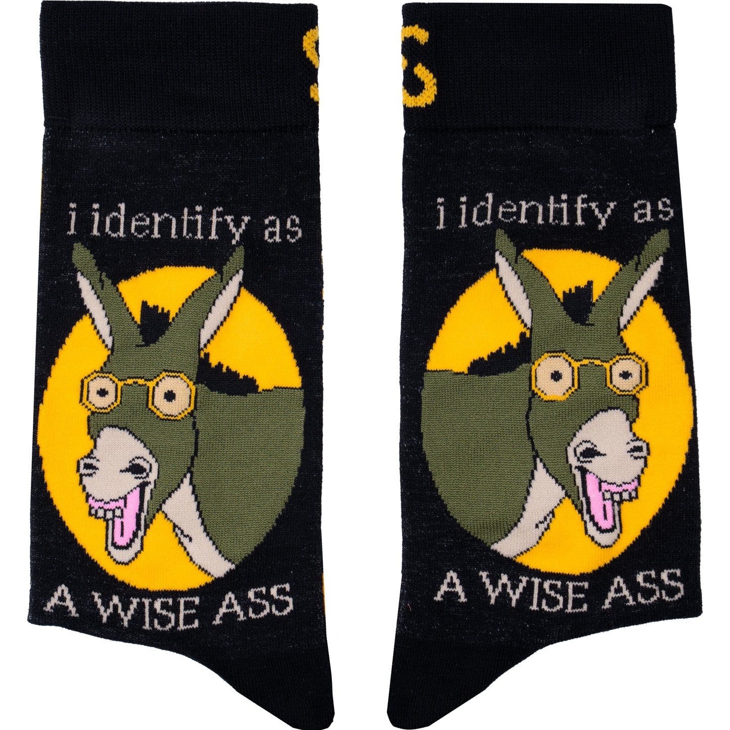 Wise ass Natural Bamboo Knit Socks