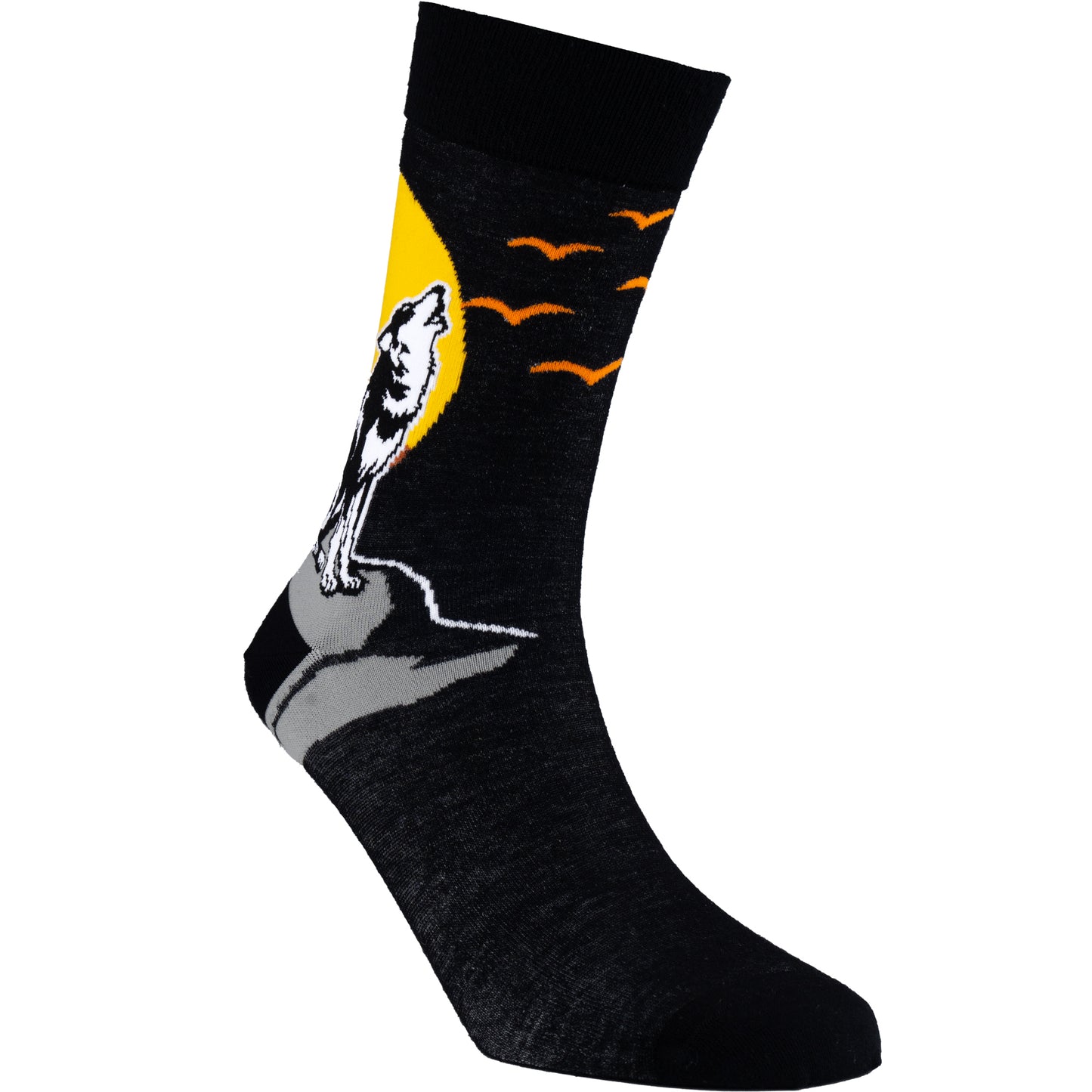 Wolfie Natural Bamboo Knit Socks
