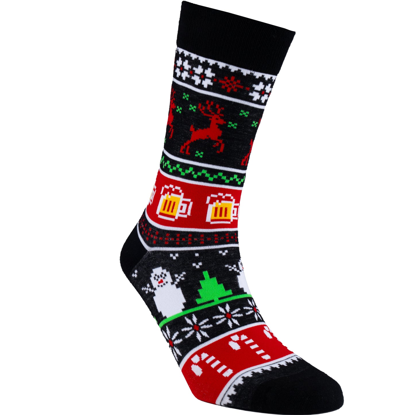 Xmas Sweater Natural Bamboo Knit Socks