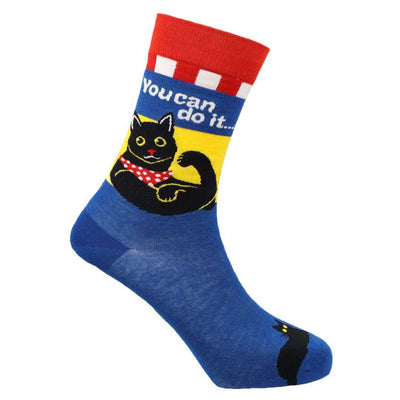You Can Do It Natural Bamboo Knit Socks