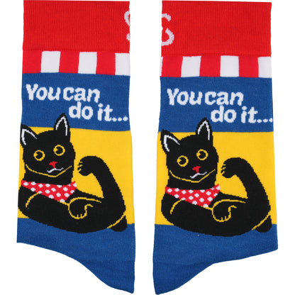 You Can Do It Natural Bamboo Knit Socks