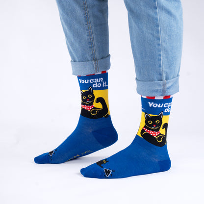 You Can Do It Natural Bamboo Knit Socks